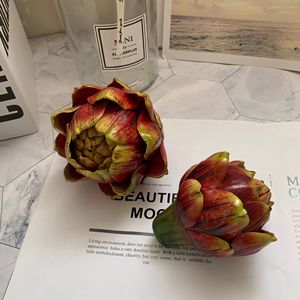 Alcachofas Artificiales de Plástico Realistas al por Mayor para Decoración de Mesa de Año Nuevo y Accesorios para Fotografía - Product Image 3