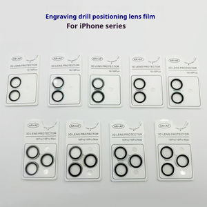 Protector de lente de cámara Flash Diamond templado para iPhone 17Air 13 15 16 Pro Max 16 Plus 14 Pro 15 Pro película protectora de vidrio - Product Image 2