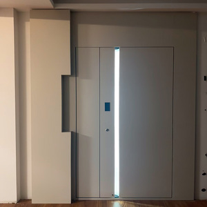 Pintu cor aluminium Gaya Prancis, kayu Solid dan desain polimer dengan bahan Aloi aluminium - Product Image 6