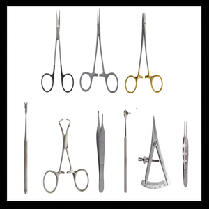 Kit de marteaux de réflexes neurologiques manuels en acier inoxydable avec étui pour diagnostic et percussion – Ensemble neurologique - Product Image 1