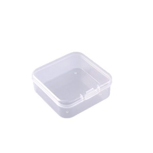 Square Plastic Storage <b>Box</b> 5.5Cm X 5.5Cm X 2Cm With Lid For Jewelry Parts Small Container - Product Image 3