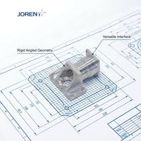 Support de montage angulaire à 45 degrés de précision CNC personnalisé, plaque structurelle en alliage d'aluminium
