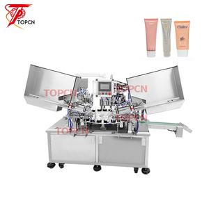 Machine de remplissage et de scellage de tubes pour crème solaire double station, lotion corporelle, crème pour le visage, fond de teint liquide - Product Image 3