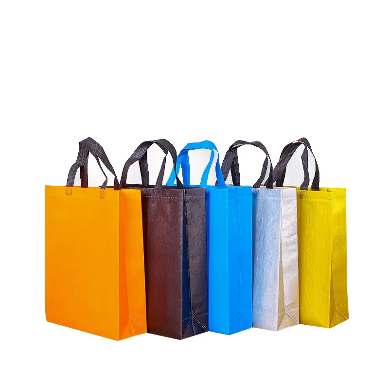 ショッピングバッグカスタムロゴ再利用可能な布ショッピング不織布ジップ不織布折りたたみ式トートバッグ150グラム
