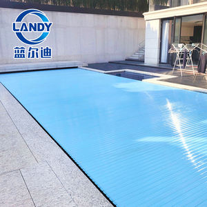 Couvre-piscine motorisé pour piscine enterrée, résistant aux UV, imperméable, couvre-piscine automatique pour piscines enterrées existantes - Product Image 3