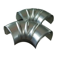 Codo de aluminio estándar ASTM CAN: 90 '45' Codo en T para EE. UU. Canadá