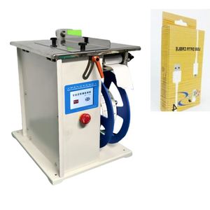 Aplicador de Etiquetas Transparentes Antifalsificación Semiautomático Industrial con Sellado de 90 Grados - Product Image 4