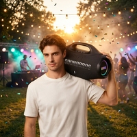 Altavoz Exterior Grande Personalizado con Logotipo OEM de Fábrica, Altavoz Inalámbrico ABS-Z1 con Bluetooth, Subwoofer Karaoke Resistente al Agua, Altavoz Portátil Tipo Boombox