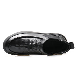 รองเท้าบูทผู้ชายคุณภาพดีจากโรงงาน ขายส่ง รองเท้าบูทหนังสำหรับทำงาน - Product Image 4