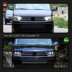 Faros Delanteros HETOP para <span class=keywords><strong>Caravelle</strong></span> <span class=keywords><strong>T5</strong></span> 2010-2015, Lentes LED, Actualización de Luces Delanteras, Accesorios para Automóviles, Gran Venta, Plug and Play, DRL para Volkswagen - Product Image 2