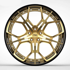 ล้อฟอร์จ XINLAI แบบออร์แกนิคสีทอง ขอบลึก 2 ชิ้น ขนาด 19 นิ้ว 5x120 5x112 5x114.3 สำหรับ BMW G20 330i M340i M550i - Product Image 2