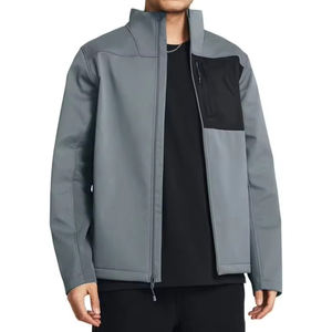 Chaqueta Unisex con Capucha, Cortavientos, Impermeable y Transpirable, con Diseño Bordado en Tela de Pana, para Otoño - POWERFIST - Product Image 1
