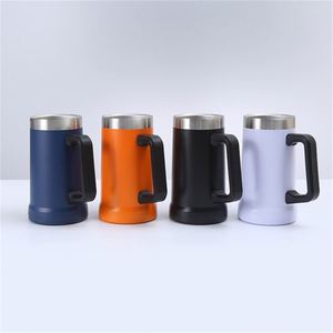 24 Oz Stainless Steel Insulated <b>Cup</b> Large Capacity No Sweat Design Keep <b>Cold</b> All Day Travel Beer Lover Gift ASM33 - Product Image 6