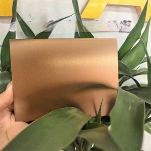 Холоднокатаный декоративный лист из нержавеющей стали с золотистой зеркальной поверхностью, услуги по гибке, резке и сварке - Product Image 6