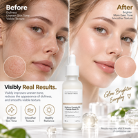 Sérum Visage Exfoliant Doux, Solution Tonifiante pour une Peau Nette, Élimination de l'Acné, Effets Blanchissants et Apaisants