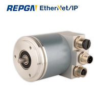 Encodeur Rotatif Absolu Optique de Haute Précision REPGN RGS/M58B Ethernet/IP à Arbre Plein Synchronisé 16 bits/14 bits
