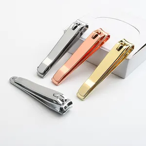 Wholesale Large Nail Clipper With File Straight Edge Toe Nail Cutter Pedicure Tools Easy To Shape Nail