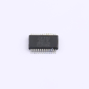 Contrôleur d'interface USB 2.0 vers UART, conforme RoHS, emballage FT232RNL-REEL SSOP-28 - Product Image 1
