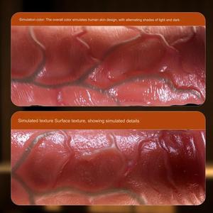 Realistischer Silikon-Penishülle-Verlängerer Wiederverwendbarer Penisvergrößerer Kondom mit Verzögerungshülle Sexspielzeug Massagepistole für Männer - Product Image 6