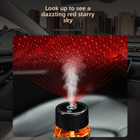 Diffuseur de parfum intelligent rechargeable pour voiture avec intensité réglable, diffuseur automatique d'arômes pour porte-gobelet, rafraîchisseur d'air