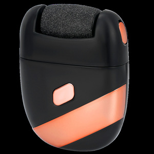 Removedor de callos eléctrico con pantalla LCD para uso doméstico con función de exfoliación, mango de plástico blanco y negro - Product Image 3