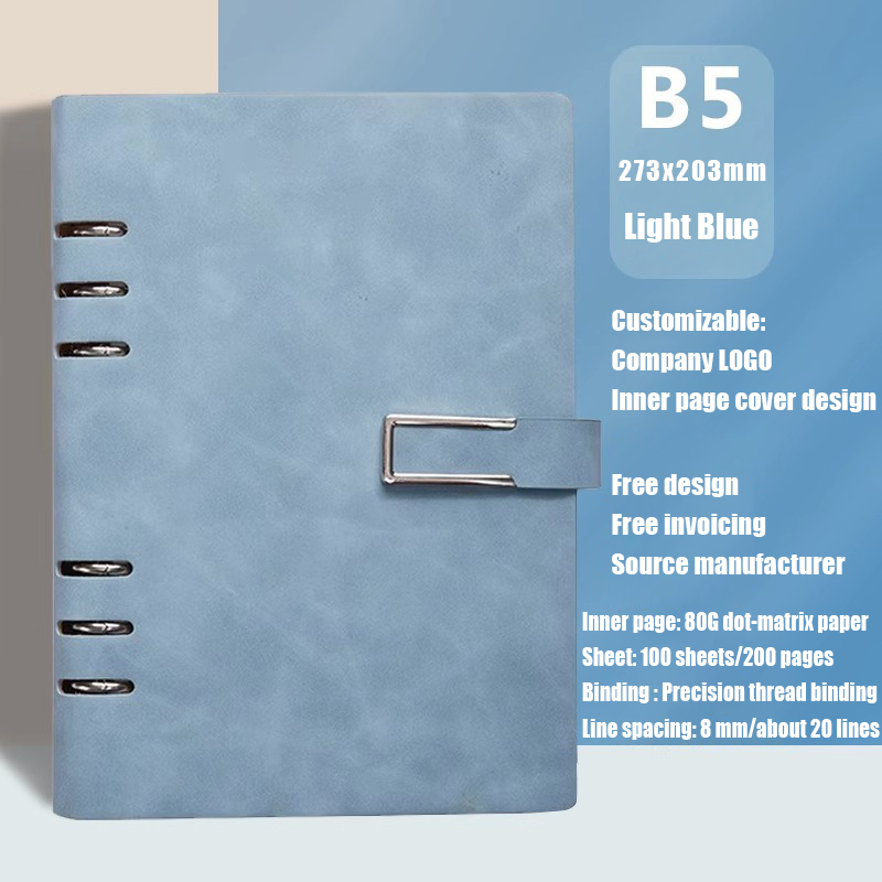 coloré B5-bleu clair