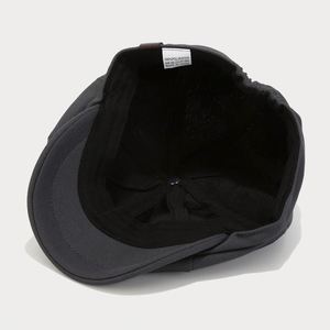 Bérets rétro simples de couleur unie pour l'automne et l'hiver, tendances décontractées pour hommes et femmes, casquette de newsboy britannique pour l'extérieur - Product Image 5