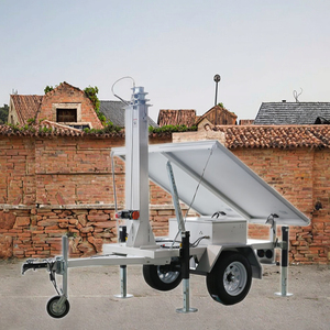 Système de surveillance solaire MPPT haute performance avec batterie lithium-ion pour remorque de construction industrielle - Product Image 2