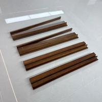 Supports de Mahjong en Bois Noir avec Poussoirs Magnétiques, Lot de 4, Personnalisables en Usine pour le Divertissement Ludique