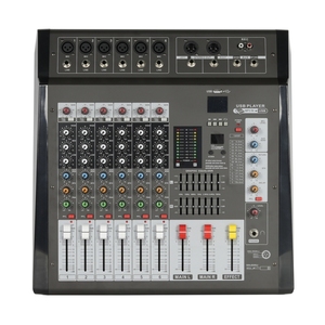 Mini Amplificador <span class=keywords><strong>de</strong></span> Alta Rentabilidad, Nuevo, Duradero, Útil, Económico, Reproductor <span class=keywords><strong>de</strong></span> Música, Metálico, 350W, 6 Canales, con Efectos, para DJ - Product Image 1