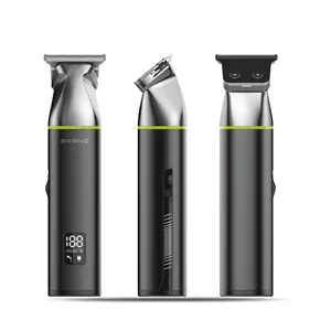 Hair clipper Hair Trimmer Quiet Cordless Beard Trimmer with LCD display with lithium battery