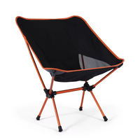 Sedia a Luna Pieghevole Portatile in Lega di Alluminio Ultra-leggera Stile B Standard per Esterni, Campeggio e Viaggi in Auto