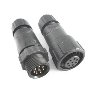 M14 ip67 ip68 водонепроницаемый разъем для лампы 2 3 <span class=keywords><strong>4</strong></span> 5 6 7 8 штырьковых и гнездовых разъемов для сварки - Product Image 1