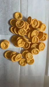 Fabrieksverkoop van wegwerpbaar 100% puur latex gele vingerhoezen voor cleanrooms, beschermende vingerhoezen - Product Image 4