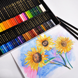 Lot de crayons de couleur en bois OEM/ODM personnalisés 72 couleurs pour dessin professionnel – <span class=keywords><strong>Prix</strong></span> avantageux - Product Image 3