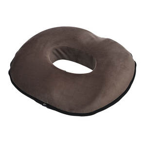 Coussin de siège en mousse à mémoire de forme pour bureau et voiture, soutien des hanches, fermeté moyenne, gris, bleu marine, couleur café - Product Image 2