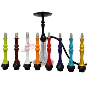 T079 Lvhe Good Quality Tall Shisha Narguile Alpha Beat Hookah Modelx Neon Magnetic Hose