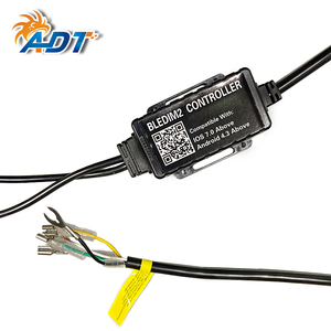 Lampes LED fouet ADT 0,6M 0,9M 1,2M, lumières de drapeau de voiture à effets de poursuite RGB et contrôle par application, antennes lumineuses avec drapeau pour camion tout-terrain - Product Image 2