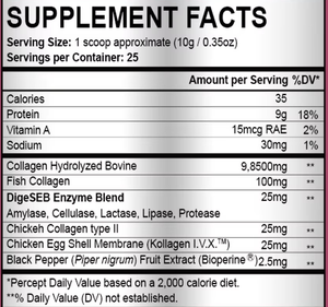 Peptidi di collagene bovino idrolizzato di proteine cheto senza zucchero che bevono la pelle in polvere per unghie prodotto di bellezza sapore di vaniglia - Product Image 2