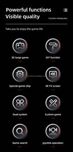Consola de Juegos Retro <span class=keywords><strong>VAYAVA</strong></span> GD30 Super Arcade HD con Salida para TV, 64GB, Dos Controles Inalámbricos, +30,000 Juegos y Expansión TF - Product Image 4