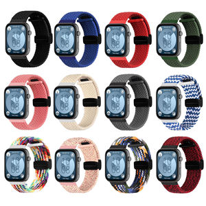 مشبك مغناطيسي قابل للطي حزام حلقي مضفر لساعة اليد لساعة اليد 4 برو نايلون مرن 4 لساعة اليد لساعة اليد لساعة اليد <span class=keywords><strong>3</strong></span> - Product Image 6