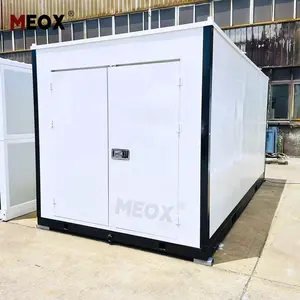 미국의 MEOX 커스텀 Q235 9ft 16ft 19ft 조립식 컨테이너 보관 자체 보관 휴대용 배송 컨테이너 저장 장치