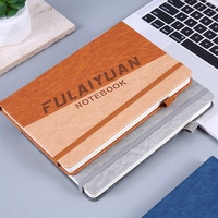 Fournitures d'affaires Logo personnalisable A5 Pu calendrier épissure couleur cahier calendrier planificateur Pu cuir bloc-notes
