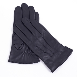 <span class=keywords><strong>Gants</strong></span> en cuir véritable au design classique pour hommes, <span class=keywords><strong>gants</strong></span> chauds d'hiver, résistants au froid, pour le cyclisme - Product Image 2