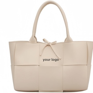 2024 Professional Customization Soft Leather Two Open Waterproof <b>Tote</b> <b>Bags</b> For Women Vegan <b>Work</b> <b>Bag</b> Oem - Product Image 1