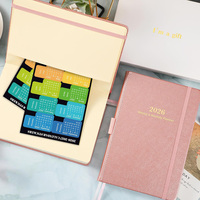 Agenda Semanal de Bolsillo Prolead 2026, Espiral A5, Logotipo en Lámina Dorada, 100% Ecológica, Portátil, Diseño Personalizado, 80 Hojas