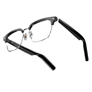 نظارات الاتصال الصوتي قابلة للتخصيص من المصنع نظارات ذكية أنيقة للرجال نظارات لسلامة الدراجة الهوائية والدراجة الهوائية لاسلكية عند الاستماع للموسيقى