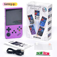 Console de jeu portable rétro Gamegaga X36 Max, écran de 4 pouces, émulateur de console avec 20000 jeux intégrés
