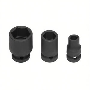 Fervi <b>Impact</b> <b>Socket</b> Wrench Set 3 Piece Metric Hex Drive Tool Kit - Product Image 2