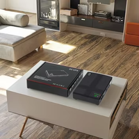 DC UPS Mini dengan baterai Lithium LiFePO4 10000mah, 4 buah 5000mah 20000mah POE24V 36W 9V 3A 12V 3A untuk Router Wifi & Kamera CCTV